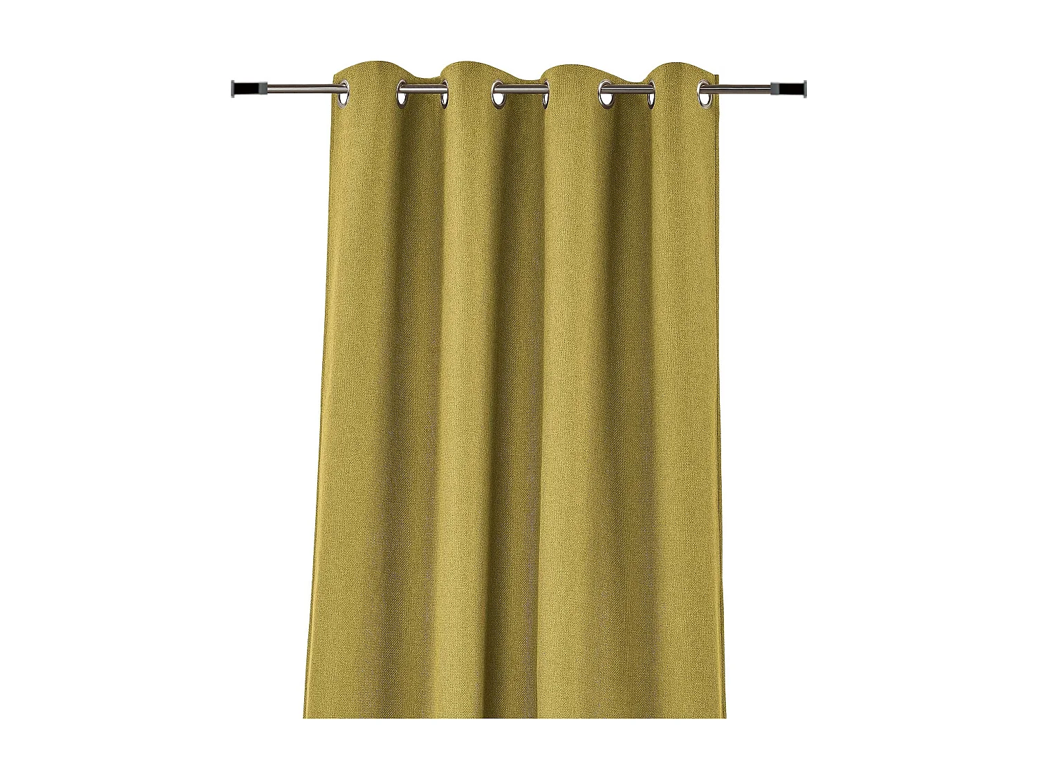 Rideau thermique à œillets avec doublure polaire