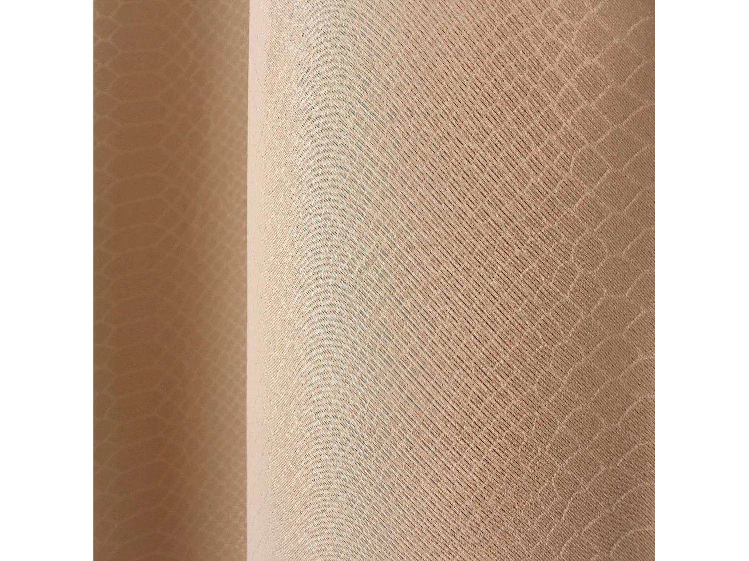 Cortina opaca y estampada tono sobre tono 140 x 240 cm