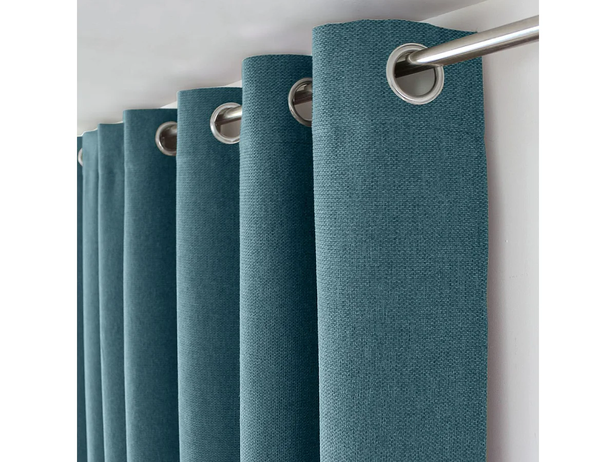 Öenvorhang au Chenille-Samt 140 x 240 cm