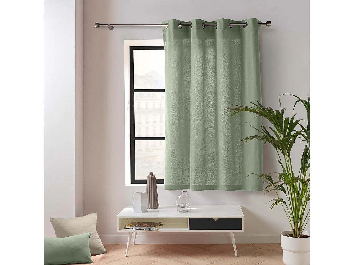 Dekoschal aus recycelter Polyester/Baumwolle 135 x 180 cm