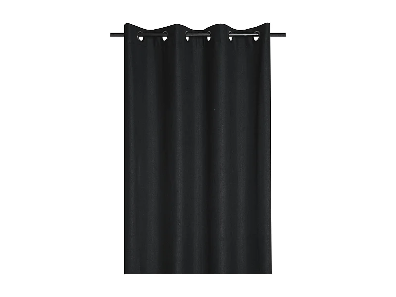 Blickdichter Vorhang mit Tweed-Effekt 140 x 260 cm