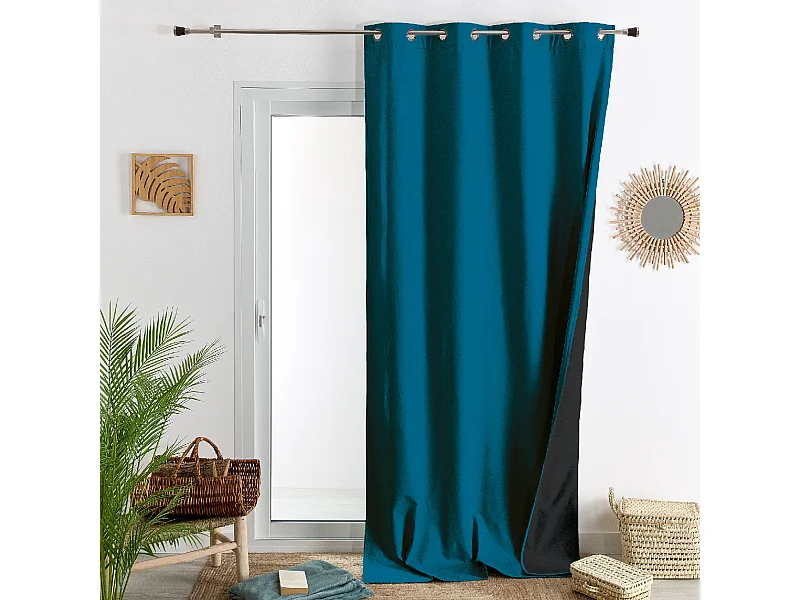 Cortina de mobiliario opaca y polar