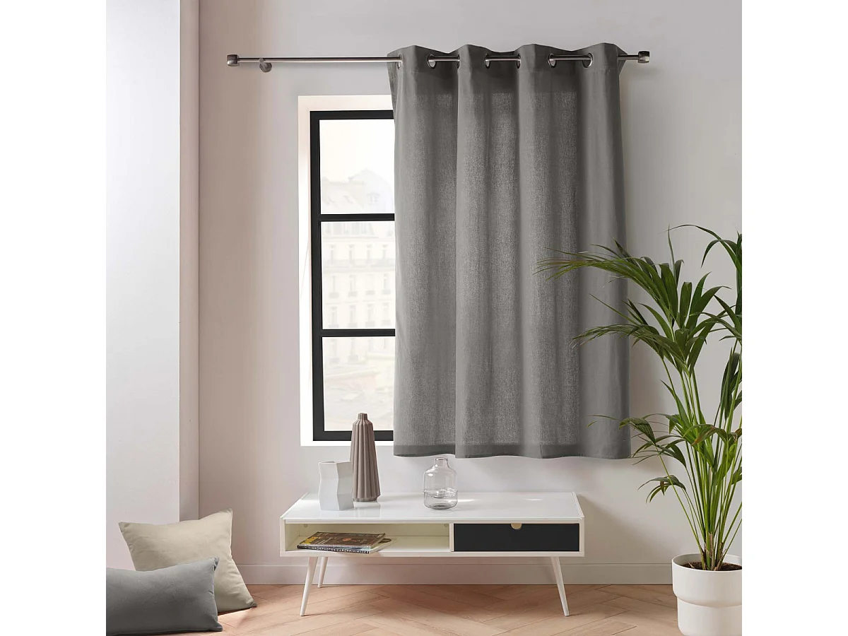 Dekoschal aus recycelter Polyester/Baumwolle 135 x 180 cm