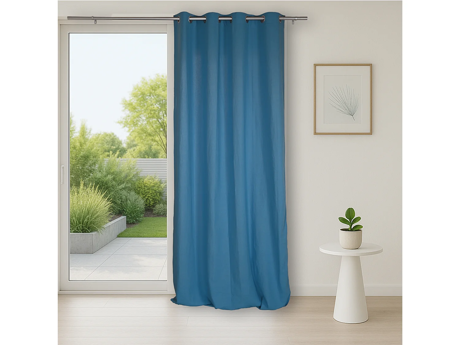 Rideau Uni en 100% lin