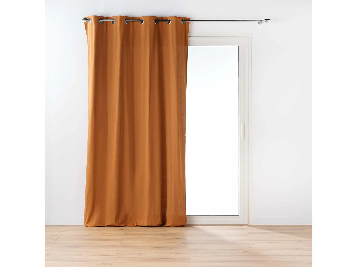 Dekoschal aus recycelter Polyester/Baumwolle 135 x 260 cm