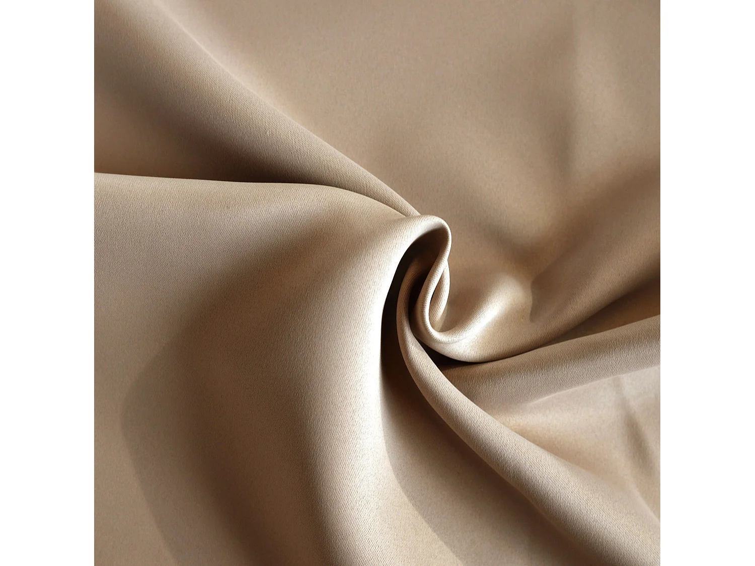 Verdunkelnder Gardinenvorhang mit Kräuselband, flammhemmend M1 Non Feu 140 x 180 cm