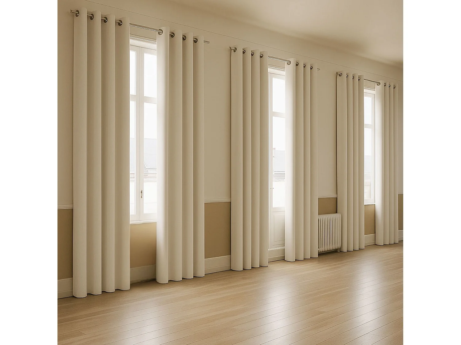 Rideau occultant ignifugé M1 non feu