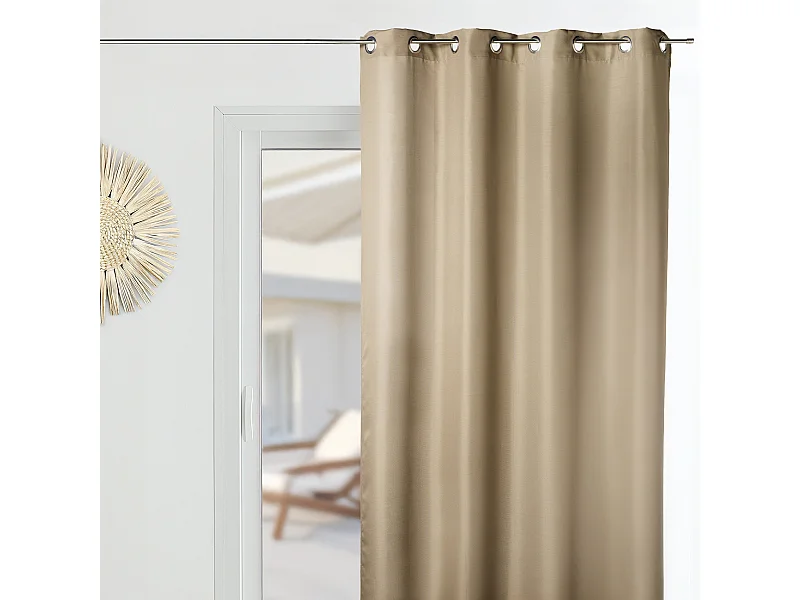 Rideau d'Ameublement en Microfibre Uni