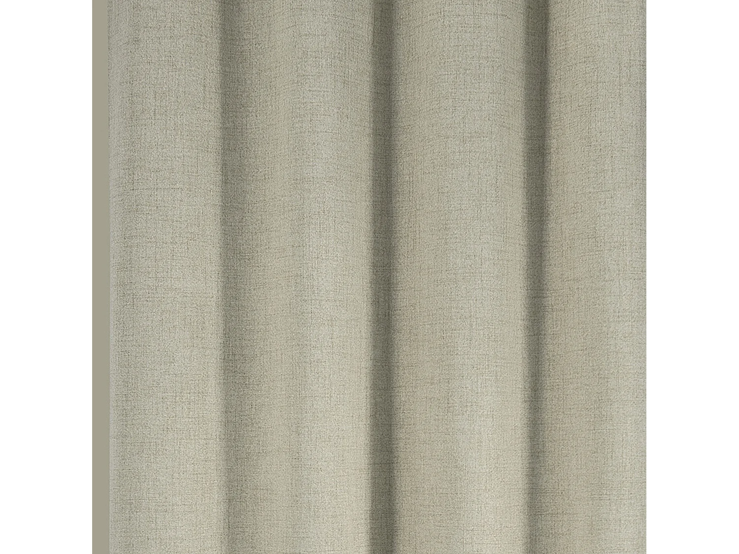 Cortina lisa opaca y térmica