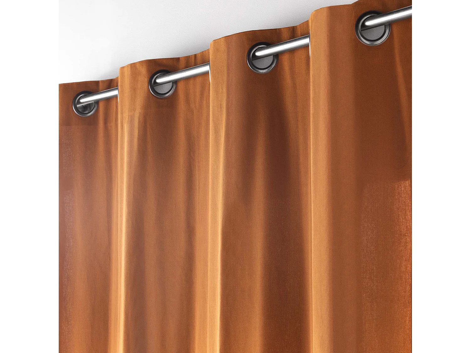 Visillo de decoración de poliéster/algodón reciclado 135 x 180 cm