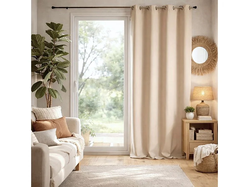 Verdunklungsvorhang 80%ig 140 x 260 cm