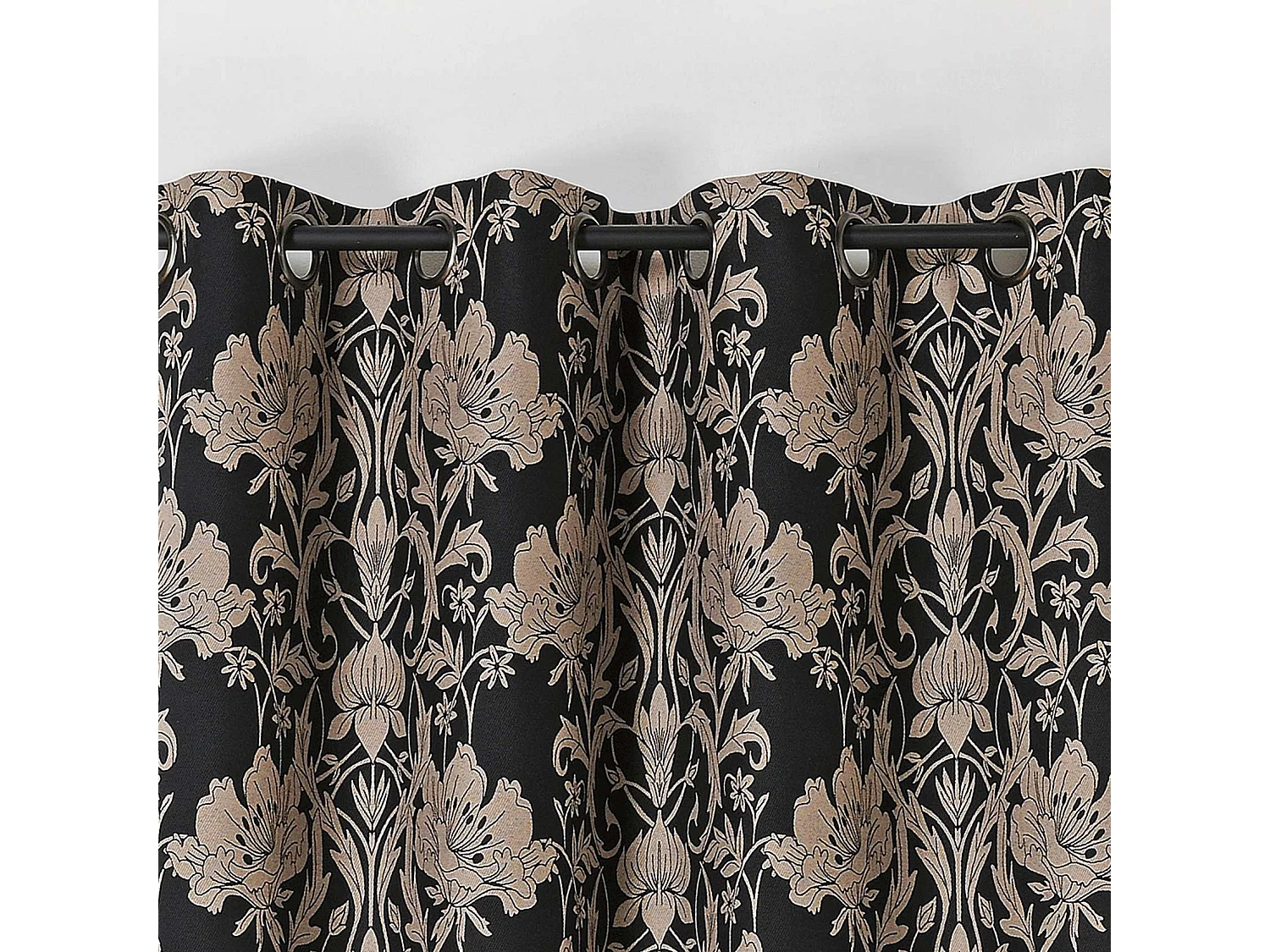 Möbelvorhang Blumenmuster