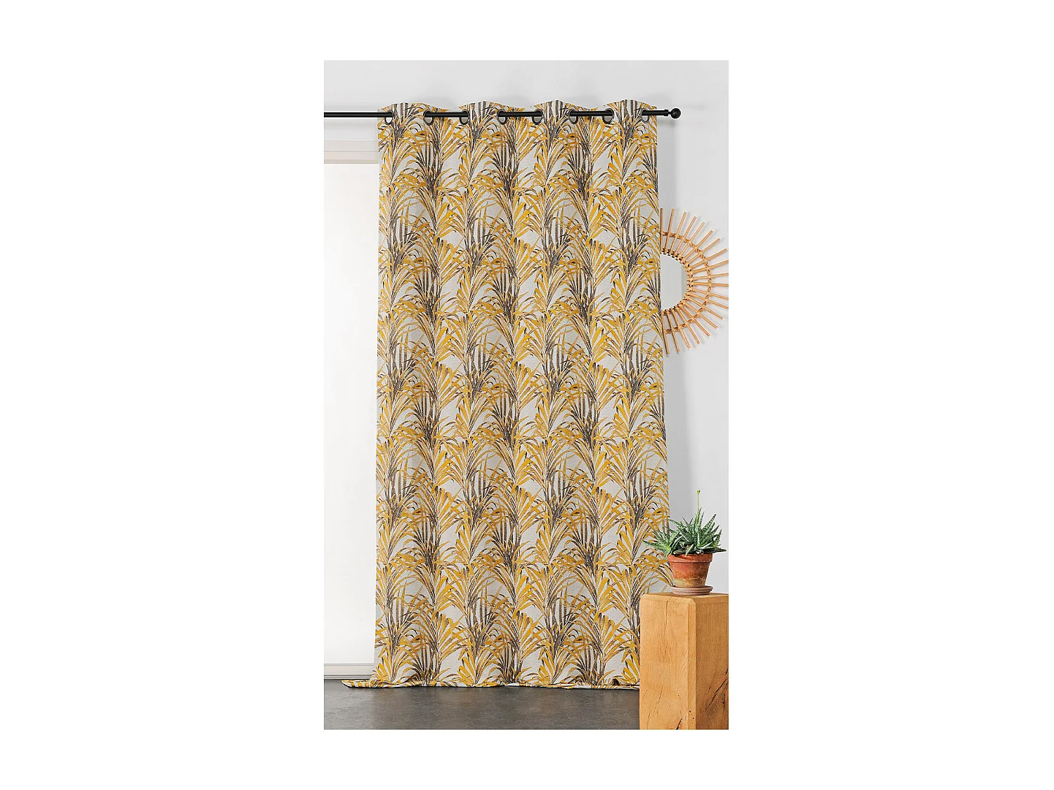 Vorhang mit exotischen Drucken 135 x 250 cm