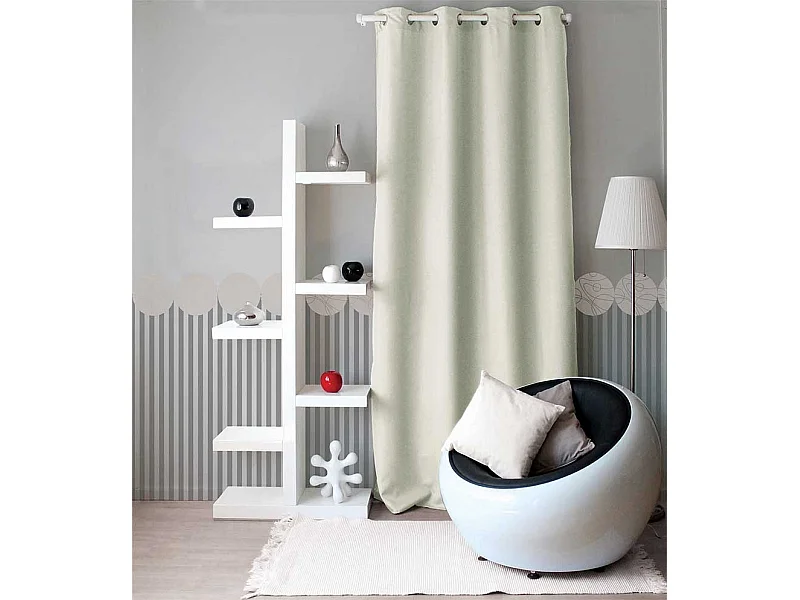 Cortina unida con ollaos