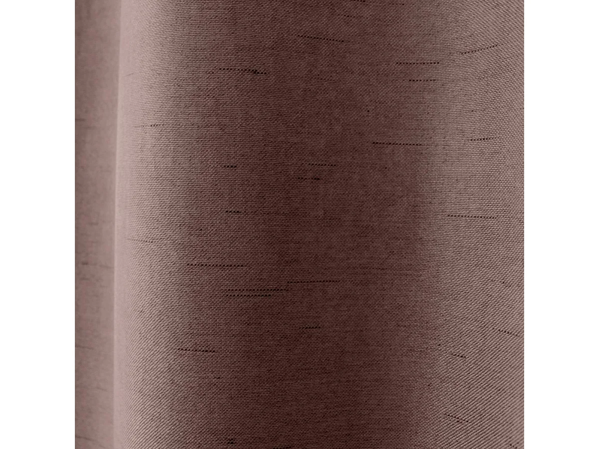 Einfarbiger Verdunkelungsvorhang mit geflochtenem Effekt 140 x 240 cm