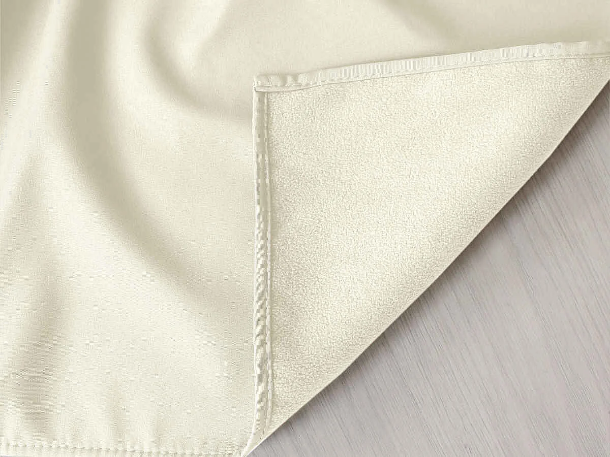 Rideau Thermique Occultant "Glacier" 135x180cm Écru