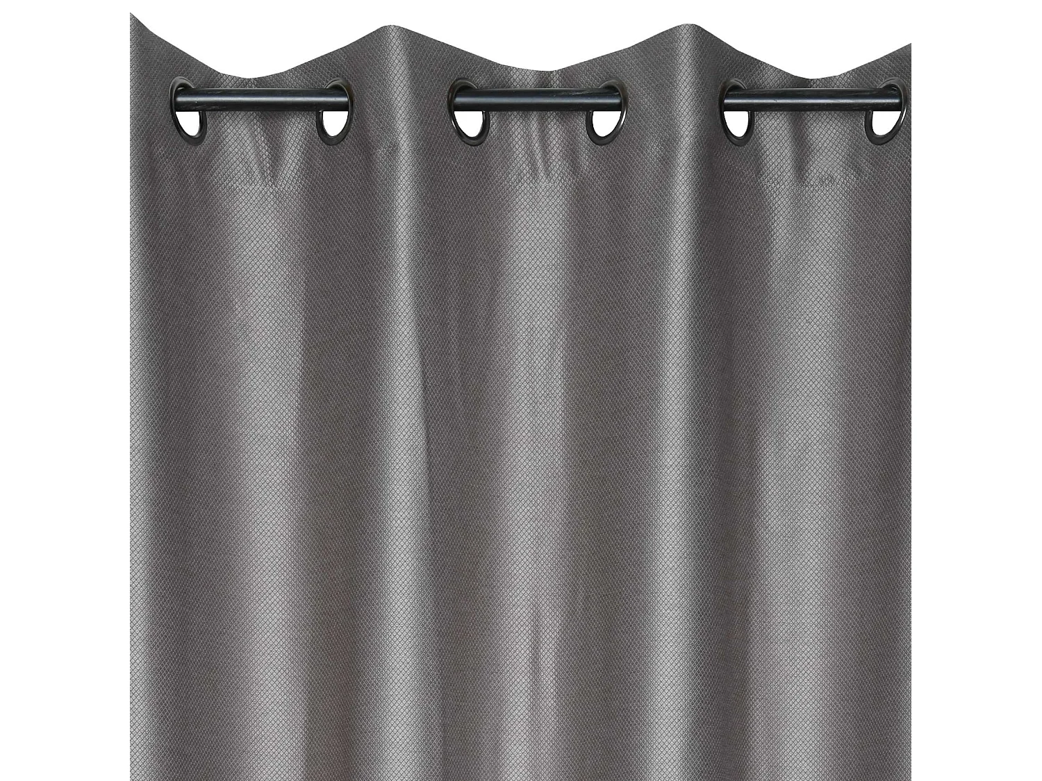 Rideau d'ameublement à croisillons