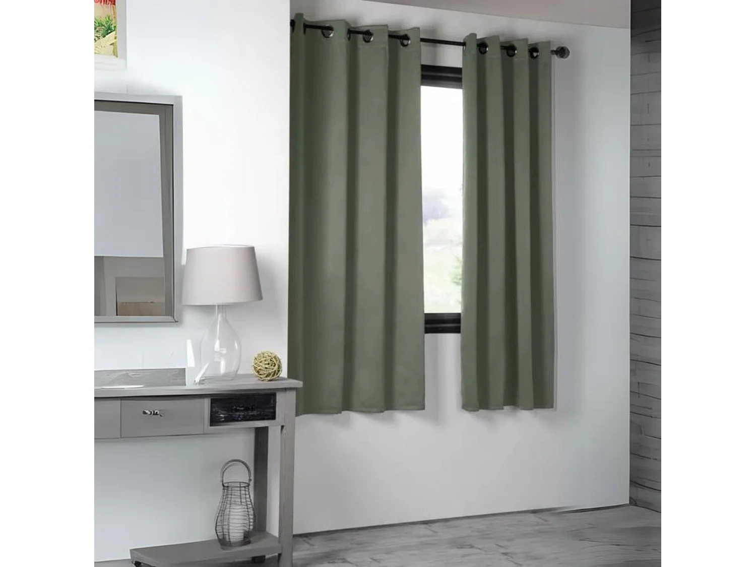 Cortina opaca unida 210gr/m² 135 x 250 cm