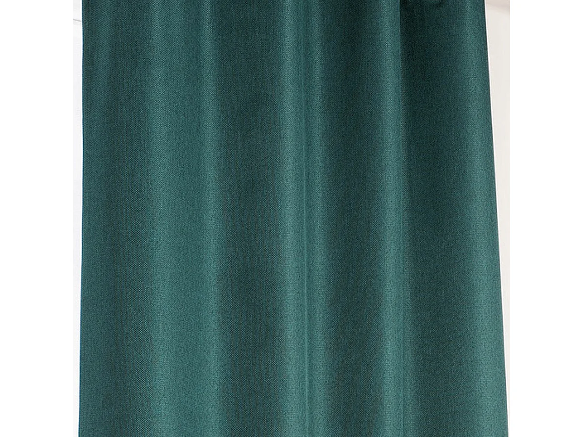 Rideau occultant à galon fronceur