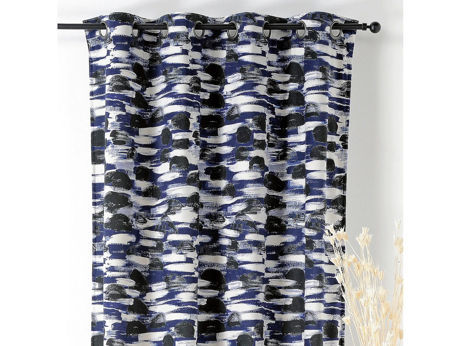 Vorhang mit Ösen Landschaft Abstrakt 145 x 260 cm
