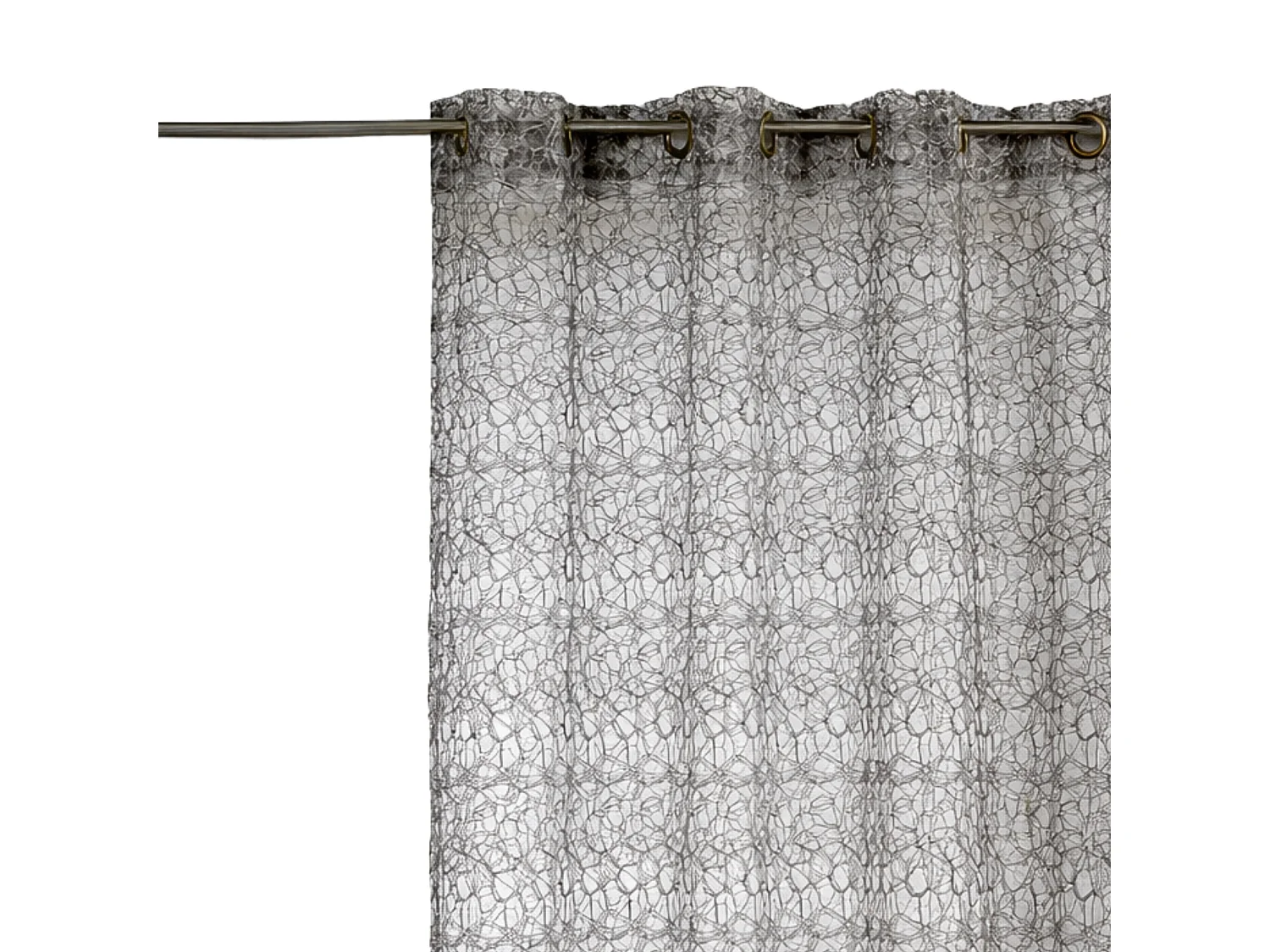 Vorhang aus einem Stricknetz 150 x 260 cm