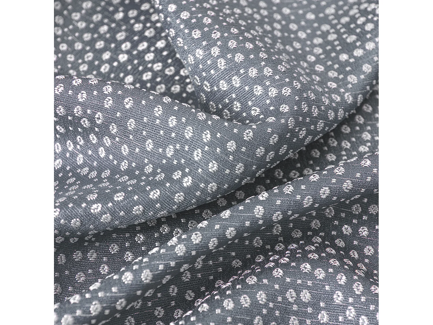 Paire de rideaux obscurcissant à point blanc