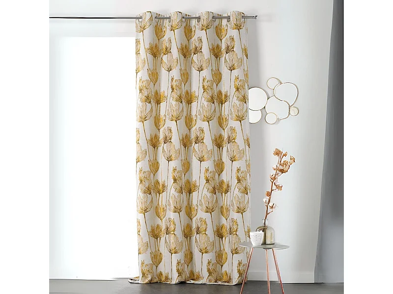 Cortina semitransparente Coralie 135 x 270 cm