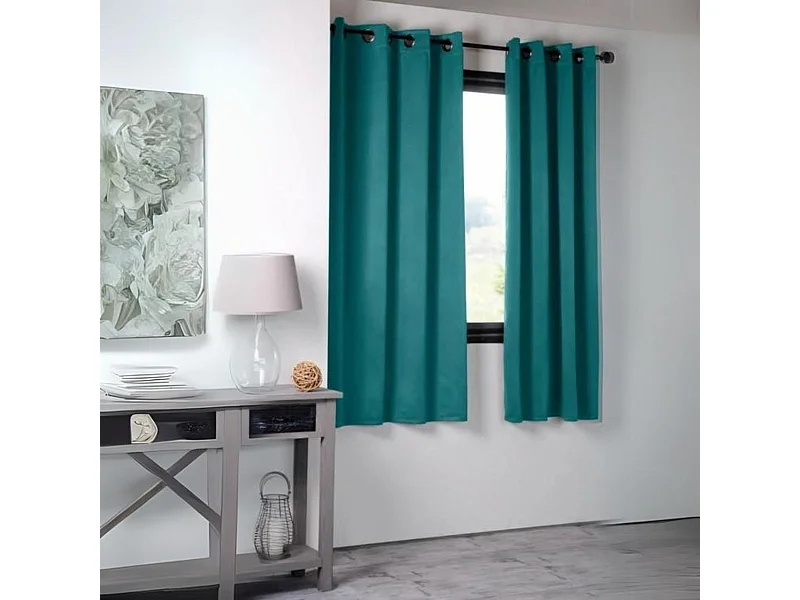 Verdunkelnder einfarbiger Vorhang, 210 g/m² 135 x 250 cm