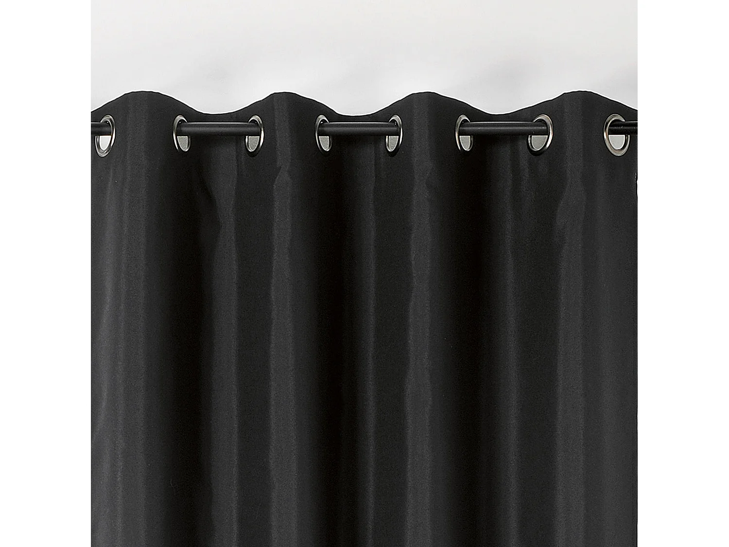 Flammhemmender Vorhang aus Halbmattenstoff nicht feuerfest M1 135 x 240 cm