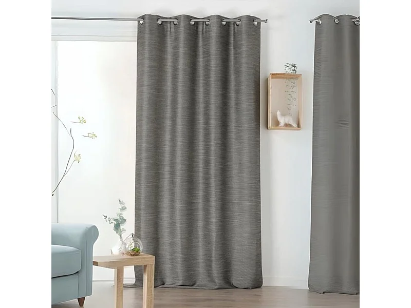 Rideau uni et dépolluant