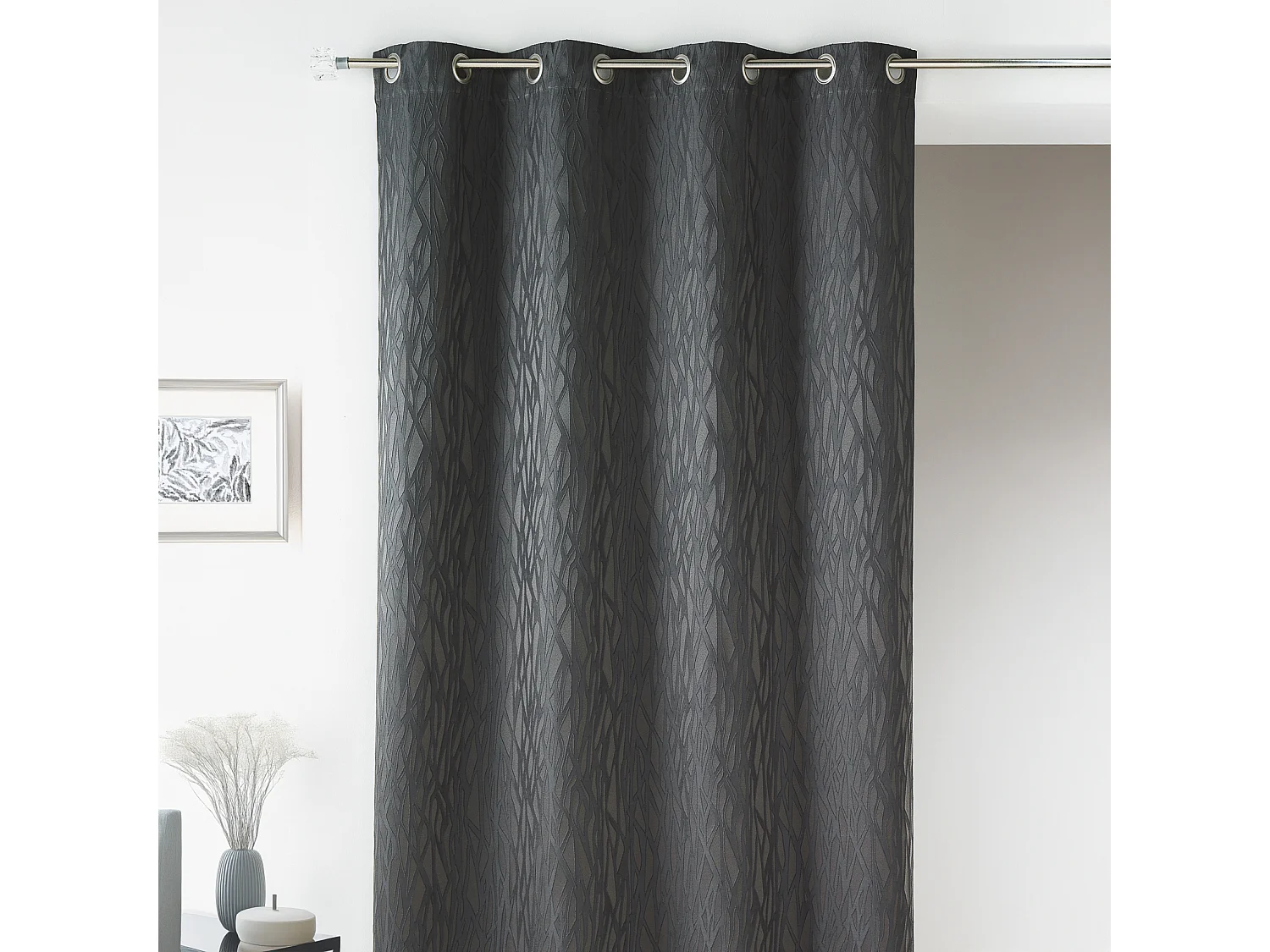 Cortina en jacquard fantasía 135 x 260 cm