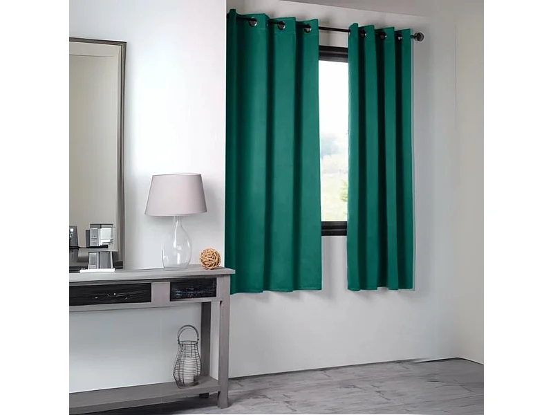 Verdunkelnder einfarbiger Vorhang, 210 g/m² 135 x 180 cm