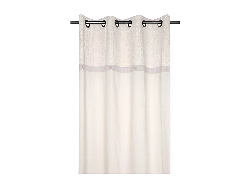 Rideau tamisant esprit naturel