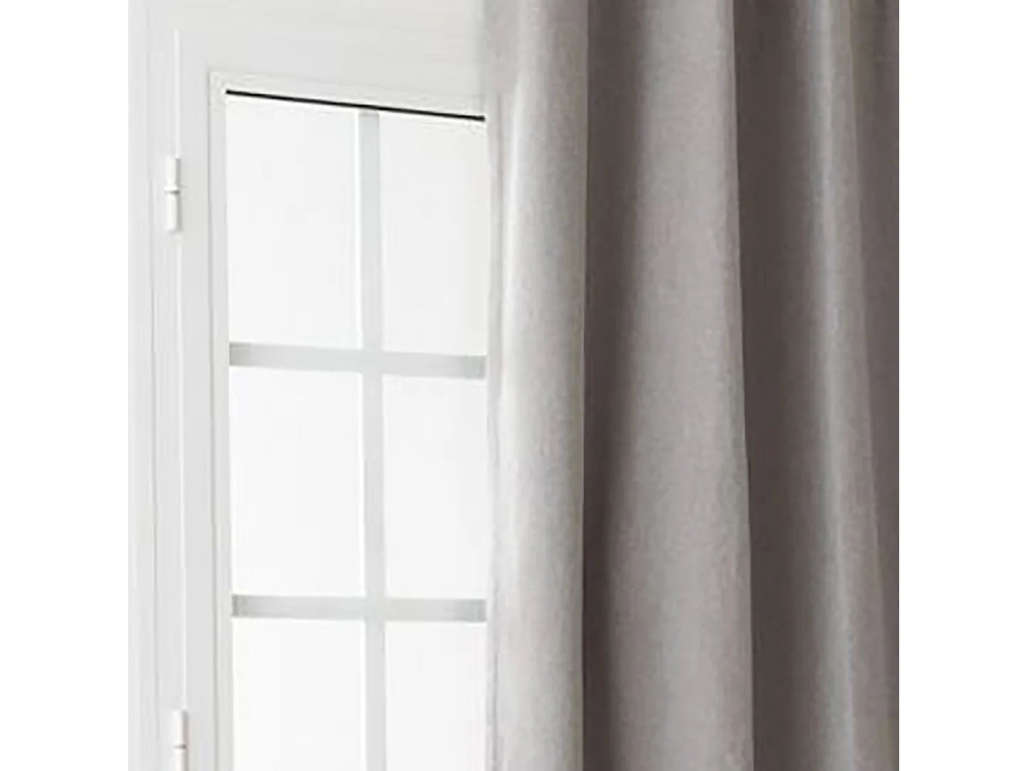 Rideau obscurcissant et isolant à galon fronceur