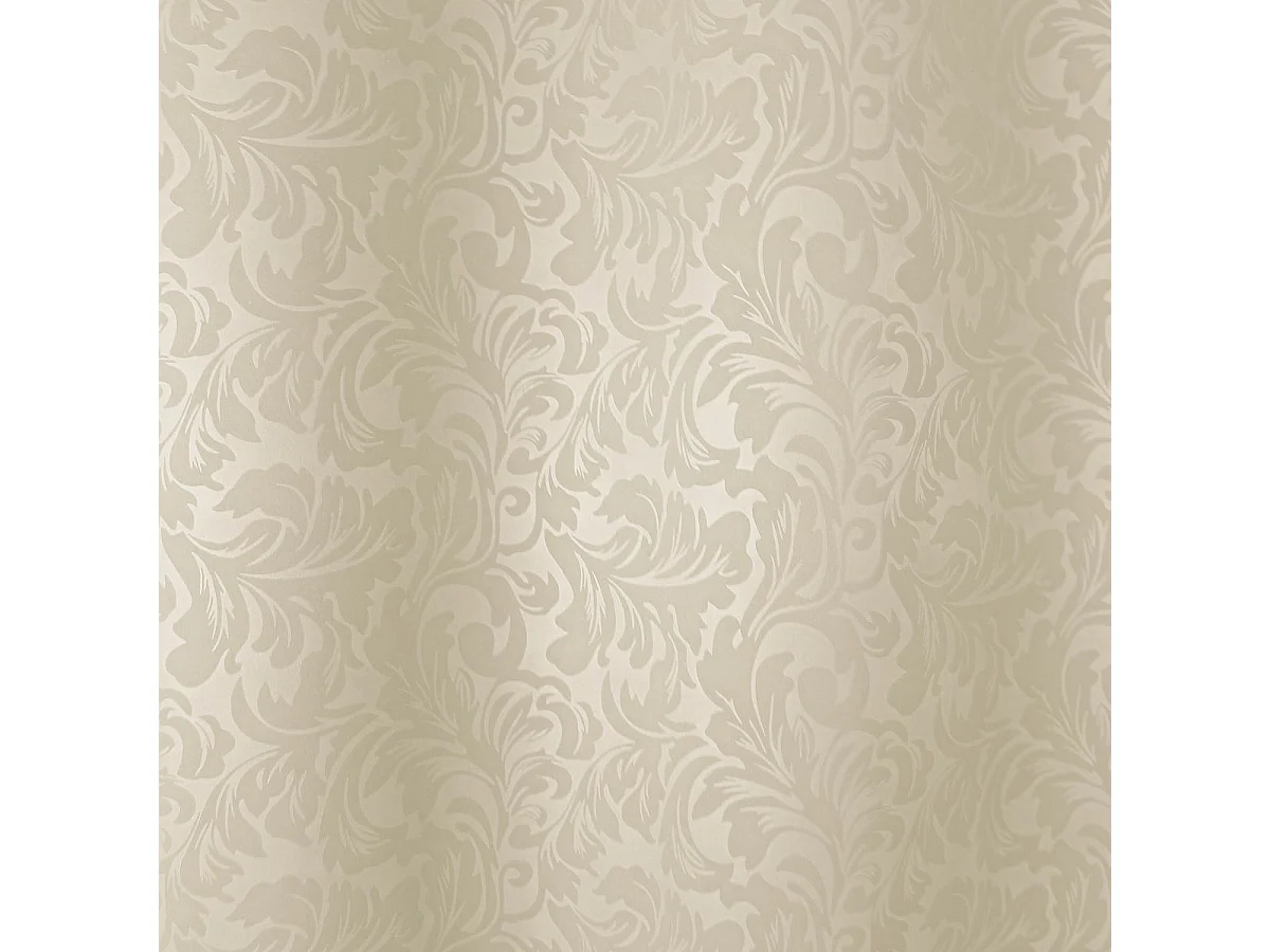 Rideau Occultant à Œillets "Arabesque" 140x240cm Ivoire