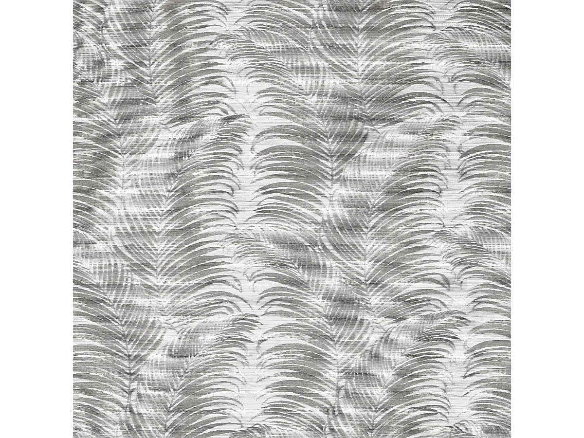 Cortina con ollaos motivos palmas 145 x 250 cm