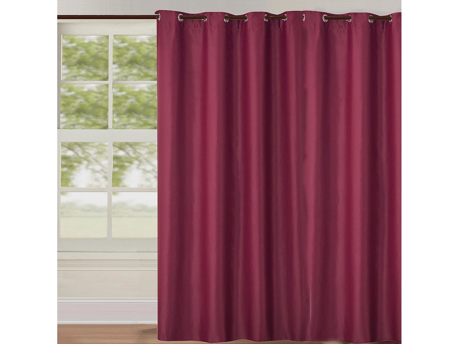 Verdunkelungsvorhang in großer Breite 240 x 260 cm