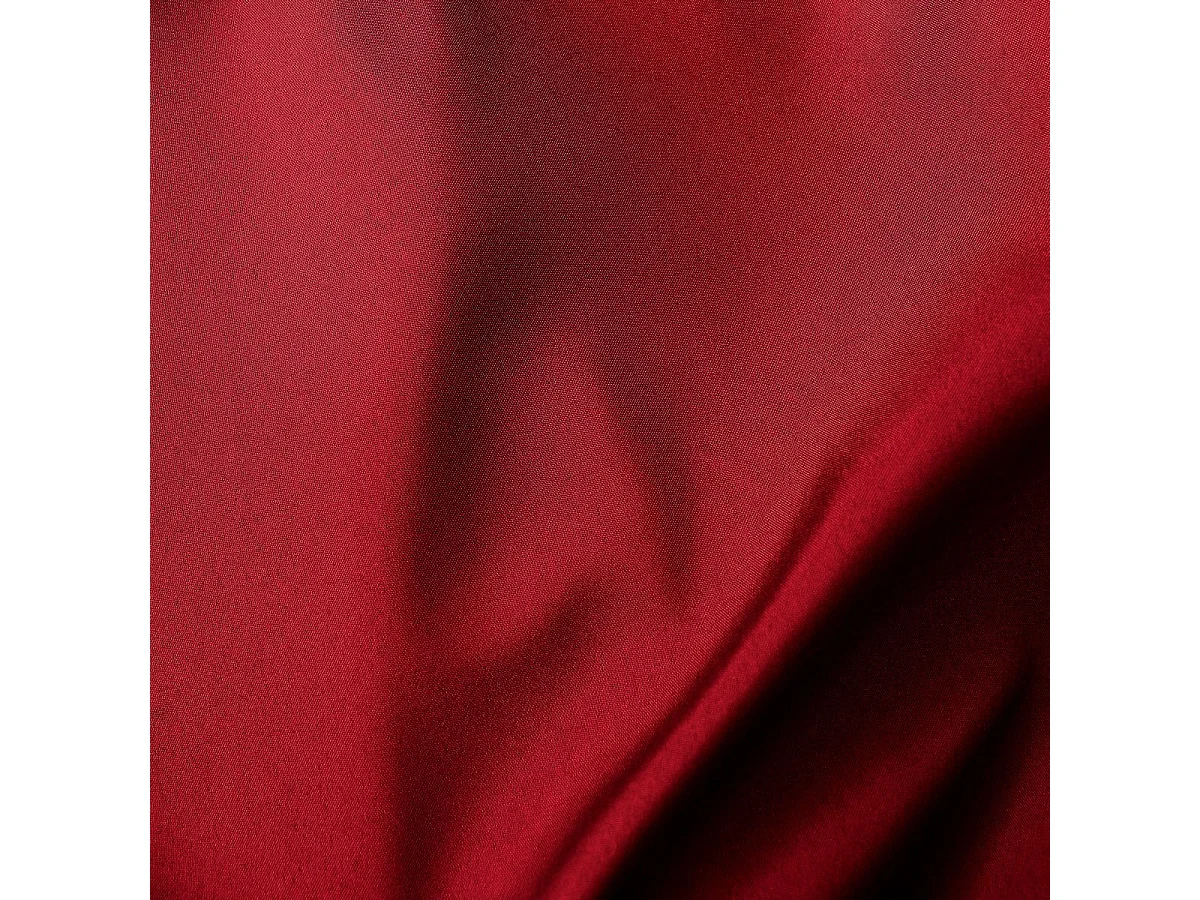 Rideau Thermique Occultant "Glacier" 135x240cm Rouge