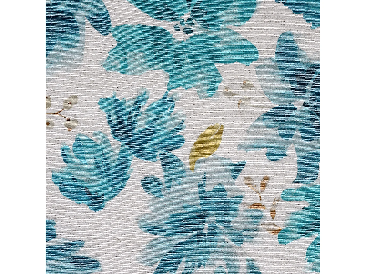 Verdunklungsvorhang mit aquarellierten Blumen 145 x 260 cm