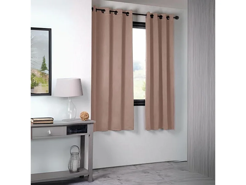 Verdunkelnder einfarbiger Vorhang, 210 g/m² 140 x 280 cm