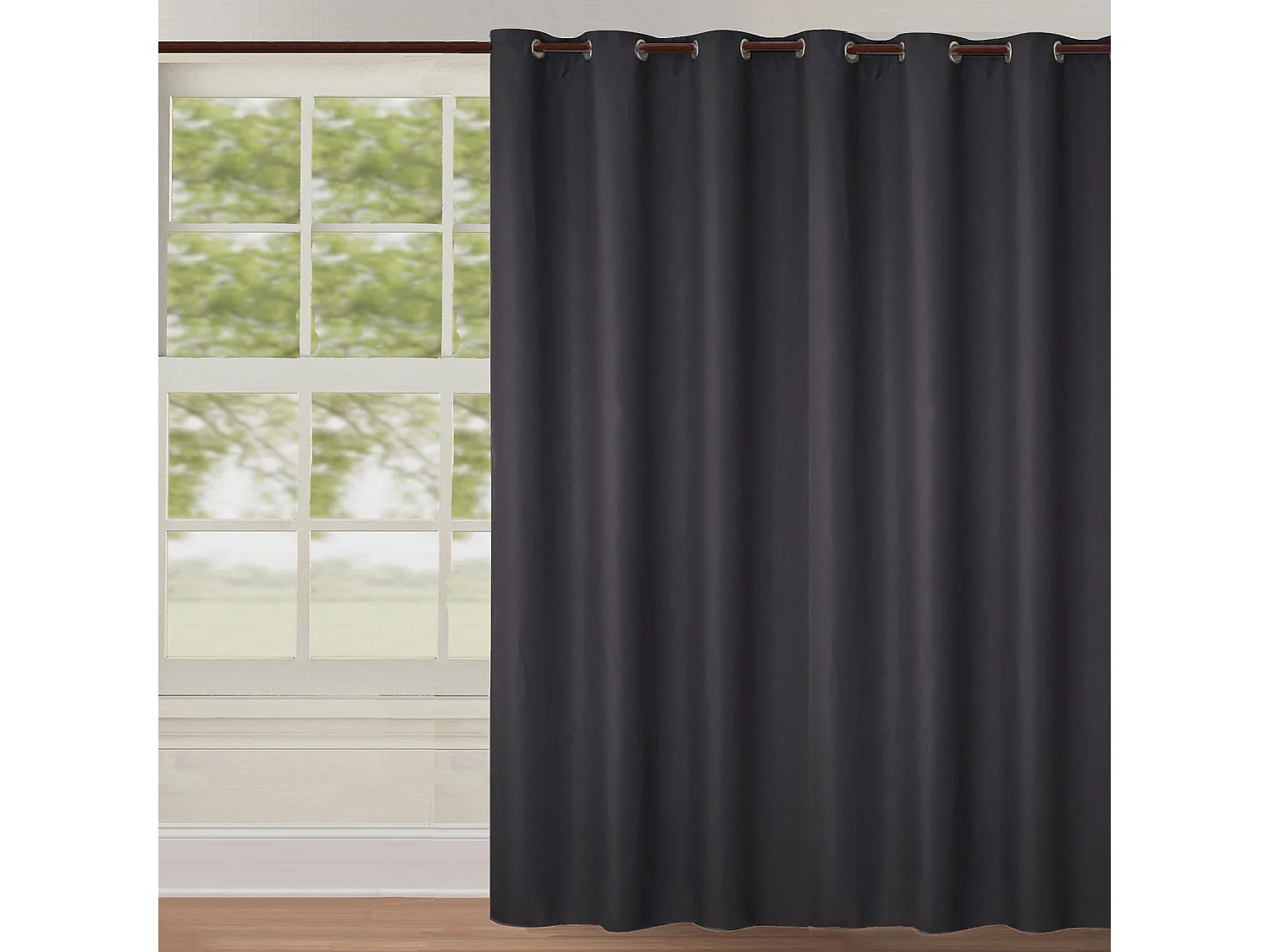 Verdunkelungsvorhang in großer Breite 240 x 260 cm