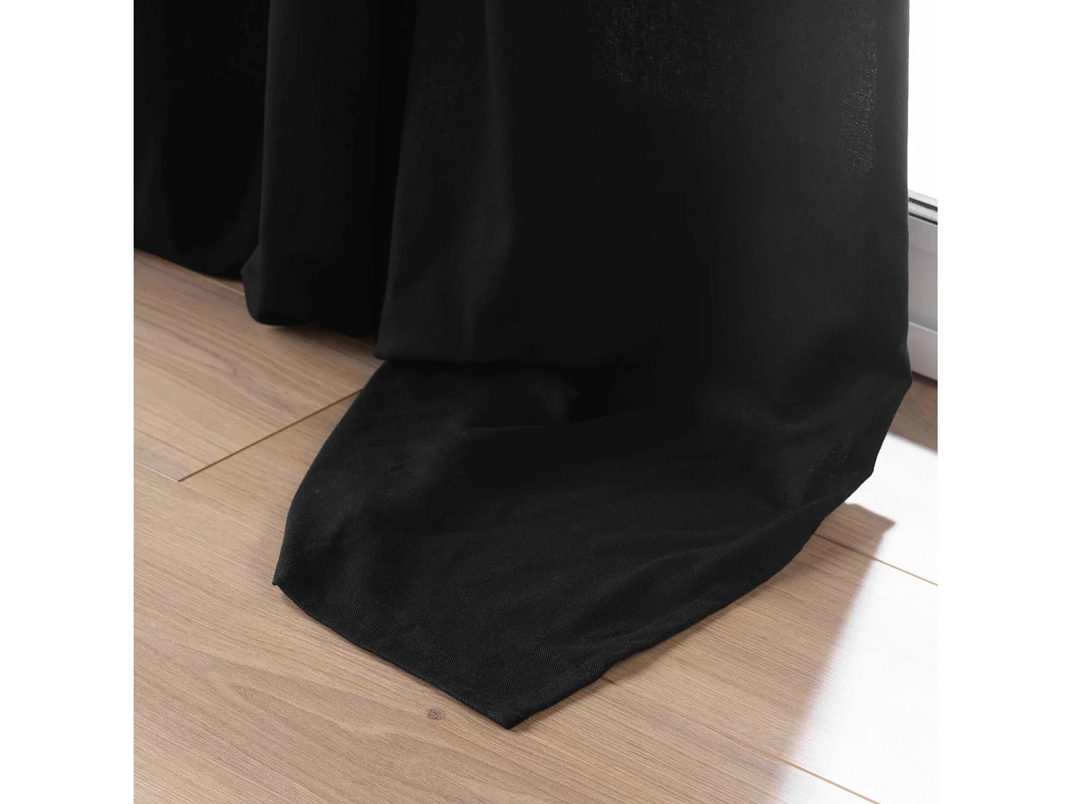 Visillo de decoración de poliéster/algodón reciclado 135 x 260 cm