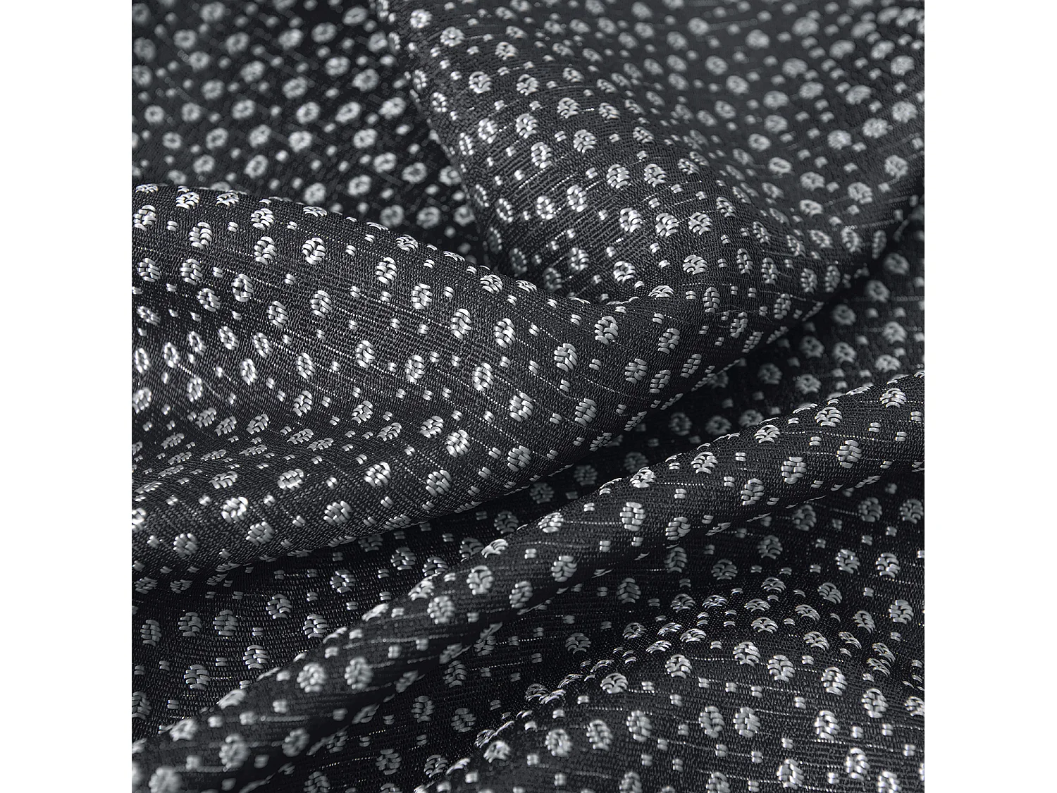 Paire de rideaux obscurcissant à point blanc