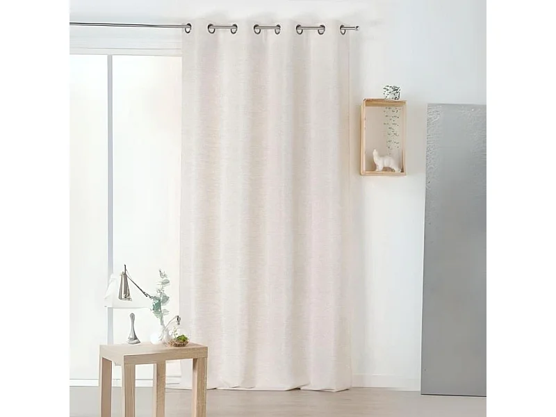 Rideau uni et dépolluant