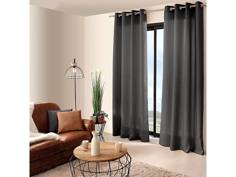 Cortina unida con ollaos