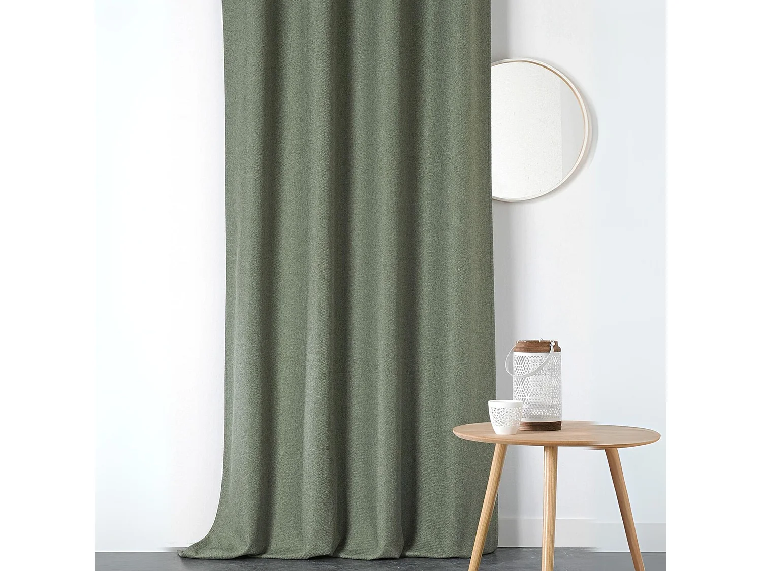 Rideau obscurcissant et isolant à galon fronceur