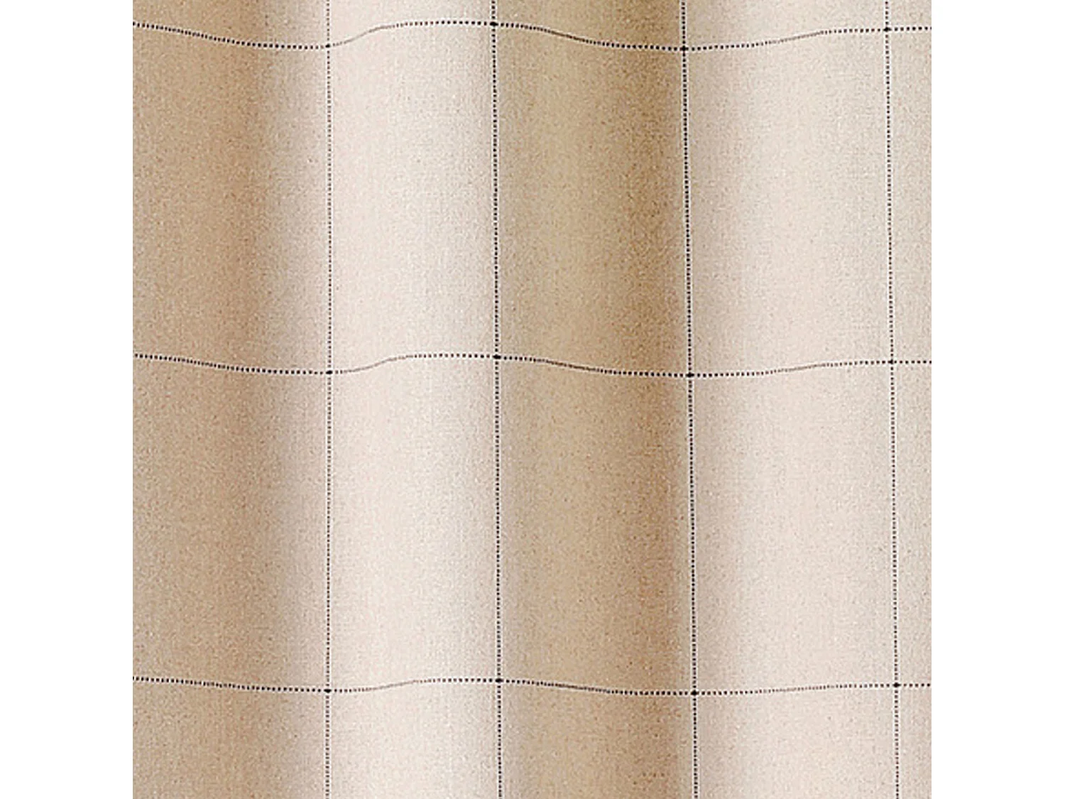 Rideau d'Ameublement à Grands Carreaux