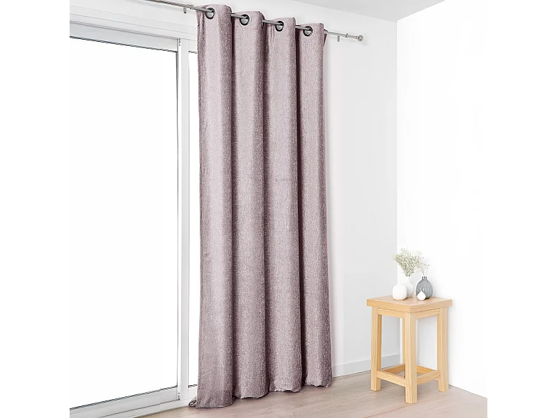 Cortina aspecto terciopelo 140 x 245 cm