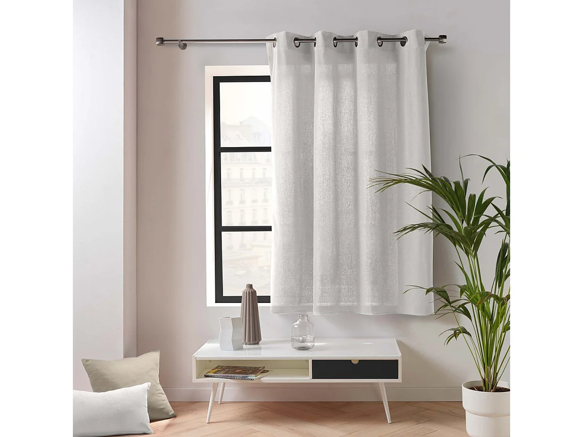 Dekoschal aus recycelter Polyester/Baumwolle 135 x 180 cm