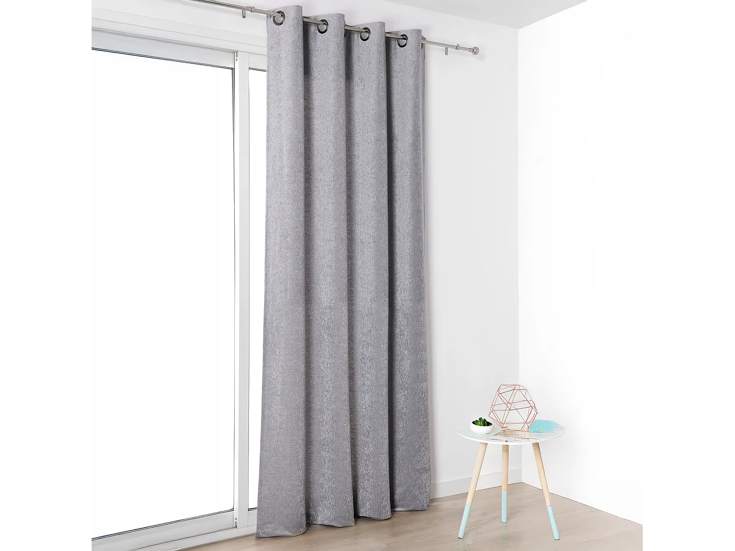 Cortina aspecto terciopelo 140 x 245 cm